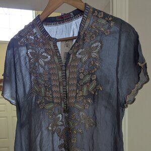 Johnny Was Monarch Tunic